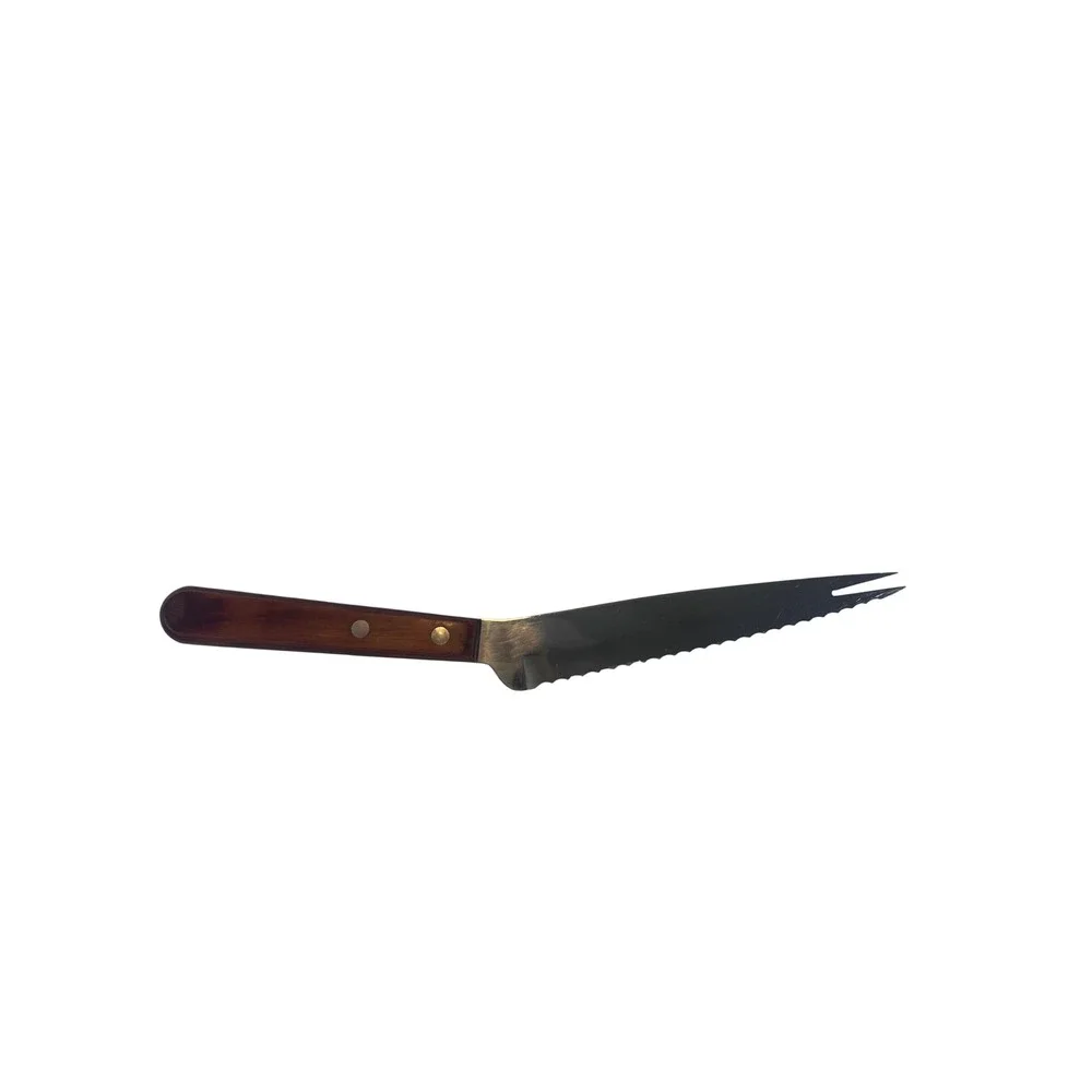 Vintage Ekco Vanadium Stainless Angled Serrated Utility Knife